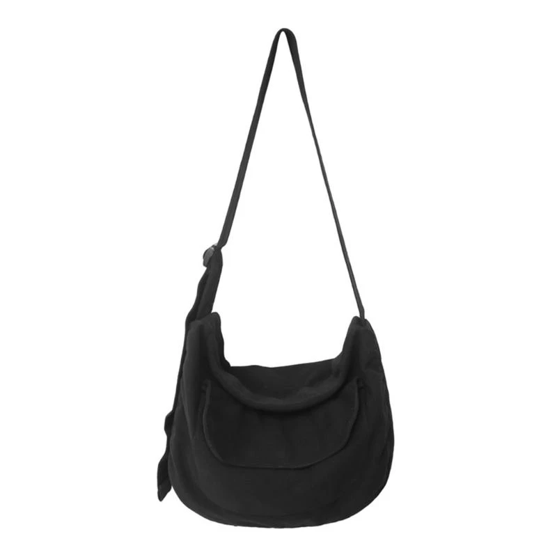 

X7XC Unisex Shoulder Bag Women-Canvas Bag Men Casual Crossbody Bag Large Capacity Shopping Bag for Daily Work