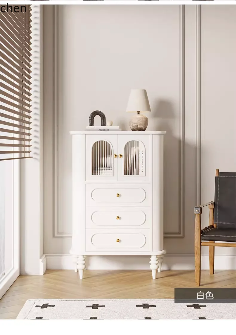 

LXC storage TV cabinet Storage corner cabinet Light luxury simple side cabinet