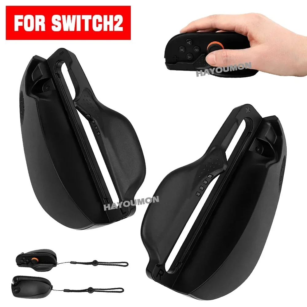 Left+Right Gaming Controller Mouse For Switch 2 With Anti-slip Wrist Strap Mini Portable Ergonomic Mice for NS2 Accessories