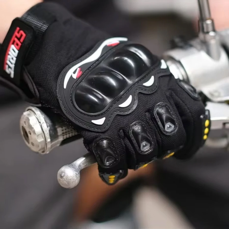 Motorcycle Gloves Full Finger Protective Outdoor Knight Sports Breathable Racing Cycling Street Riding Fitness Gloves