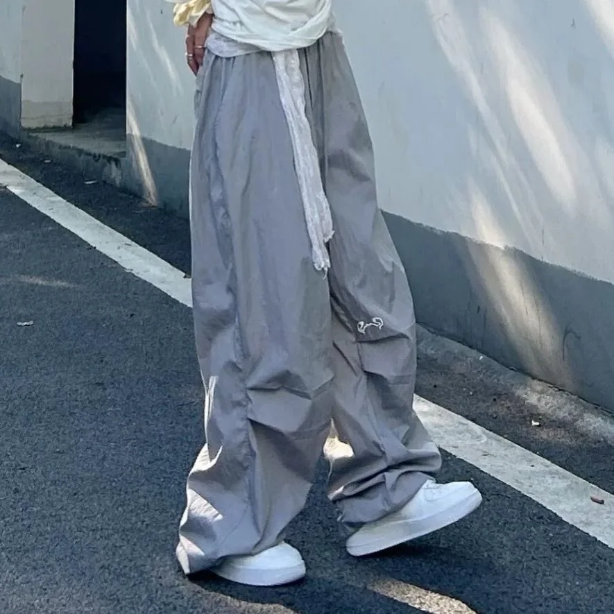 بنطال ذو قصة أرجل واسعة امرأة عادية المرأة الخريف الشنيل مضلع النطاقات الحد الأدنى الكبار سوفتشيل الراحة بسيطة مريحة فريدة من نوعها العطاء #5