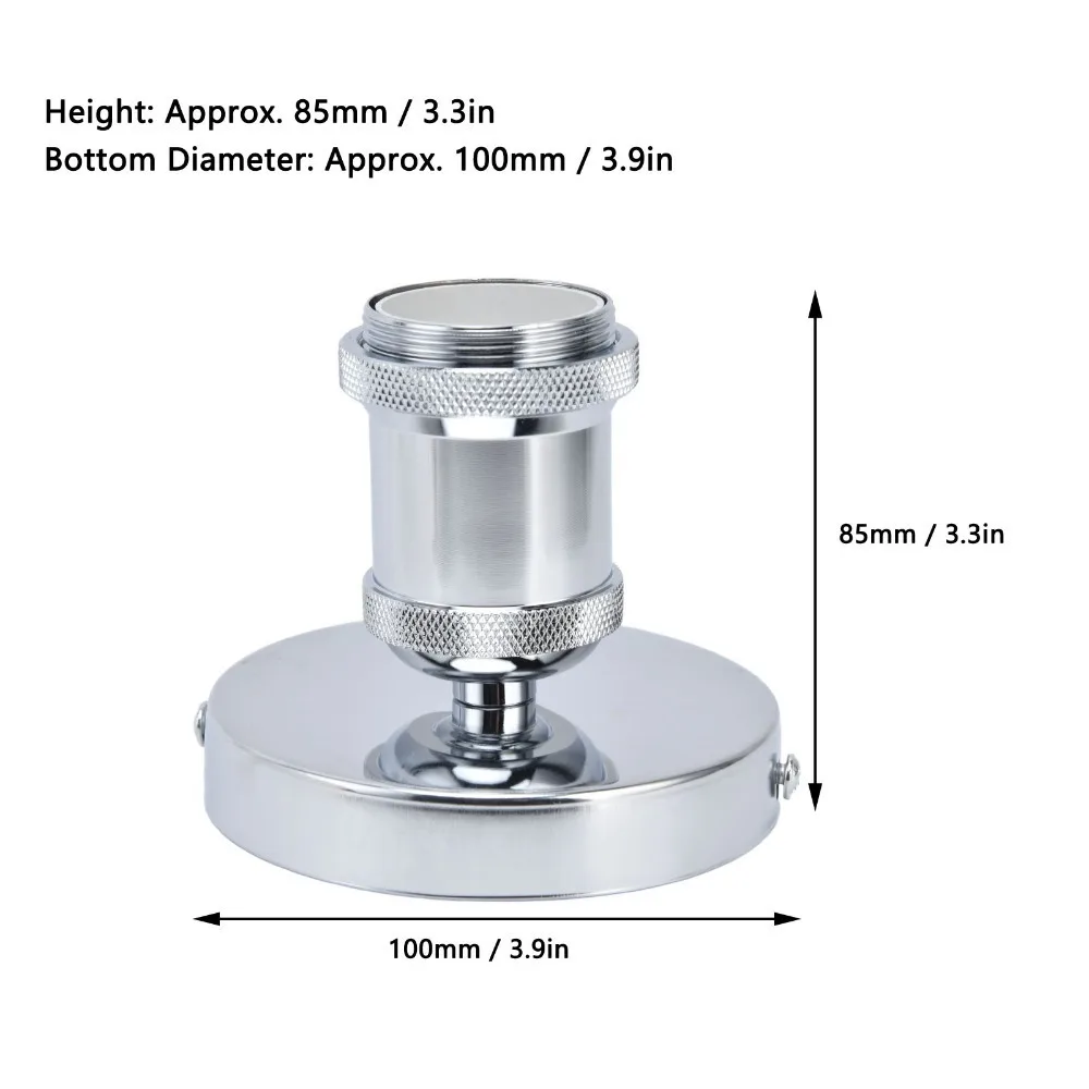 Durable Aluminum + Iron + ABS Vintage Lamp Socket 100-240V E27/E26 Ceiling Lamp Holder Vintage Ceiling Lamp Holder Kitchen