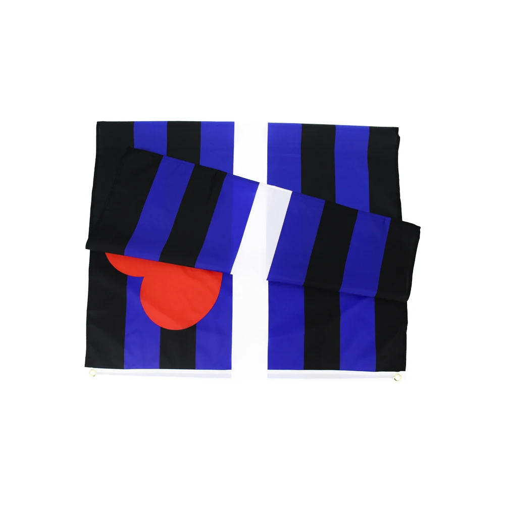 90x150cm LGBTQIA Rainbow Gay Leather Pride Flag