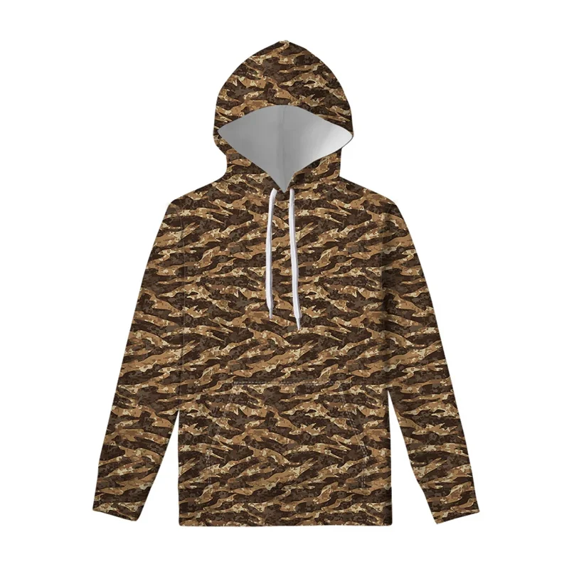 

Military Camouflage Print Pullover Hoodie For Men Casual Oversize Men Clothing Autumn New Camouflage HoodedPullover Sweatshirts