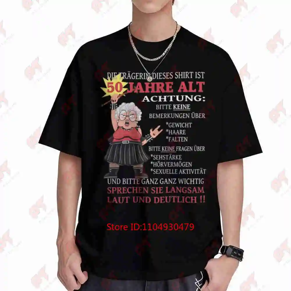 50th Birthday Celebration Funny Milestone Short Sleeve Tee 100% Cotton T-Shirt