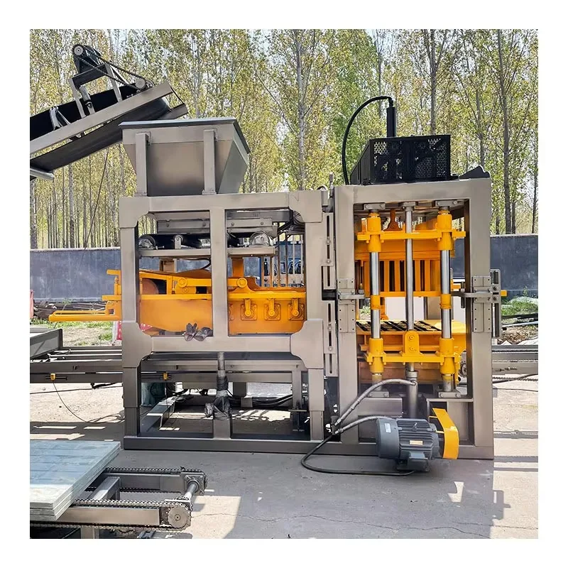 Concrete Brick Making Machine Hydraulic Block Production Line Automatic Building Material Equipment