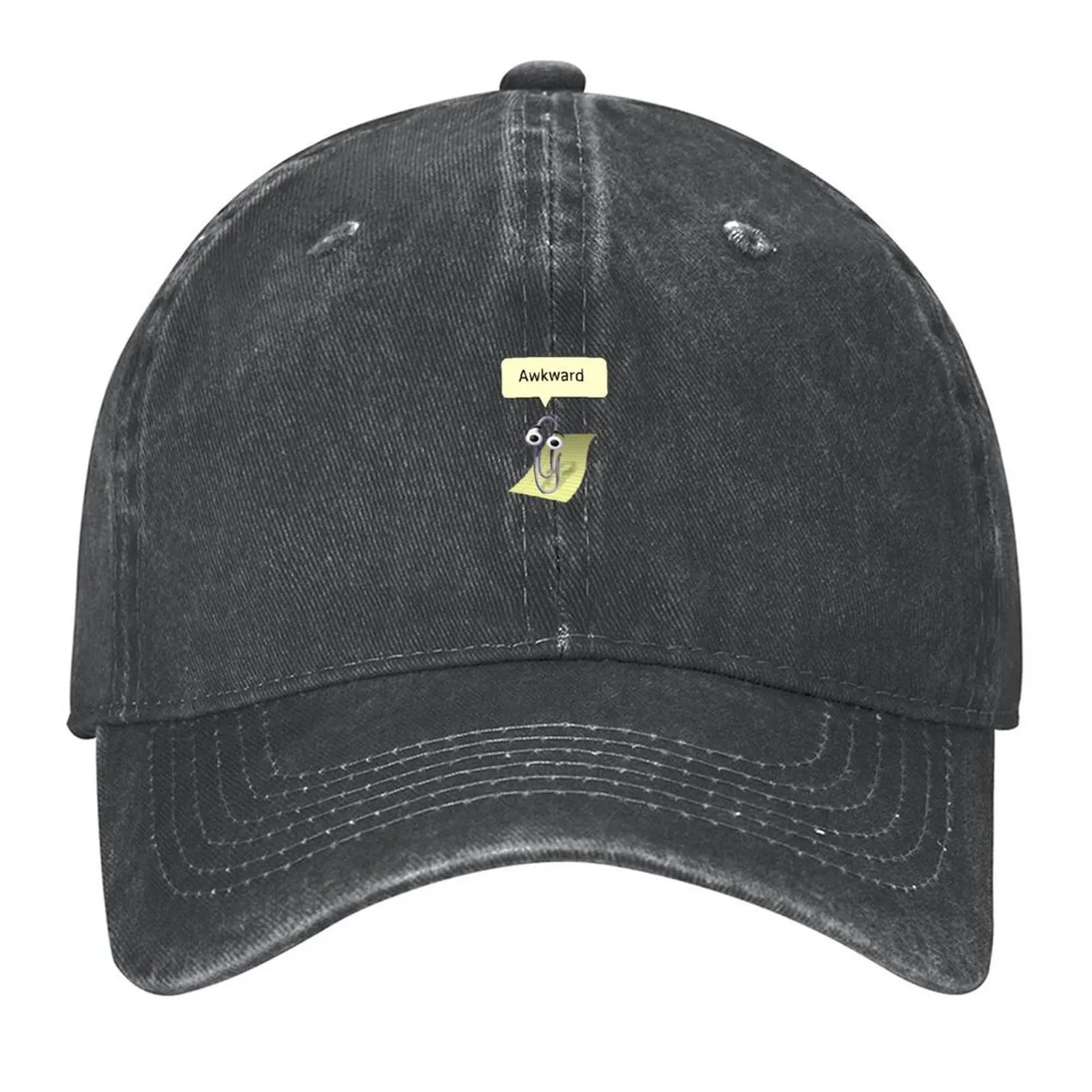 

Awkward Clippy Baseball Cap Big Size Hat Horse Hat funny hat summer For Man Women's