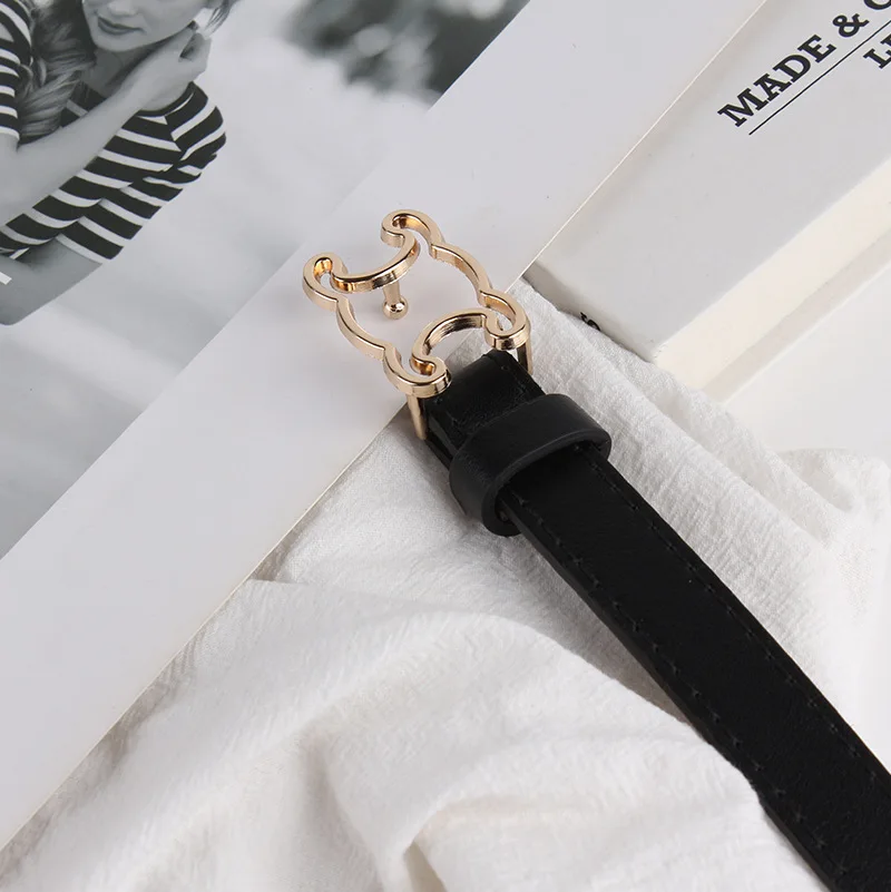 LENNIK Fashion Premium Arc De Triomphe Полый джинсовый ремень, роскошный джинсовый ремень премиум-класса, улучшающий шарм для повседневного использования/походов