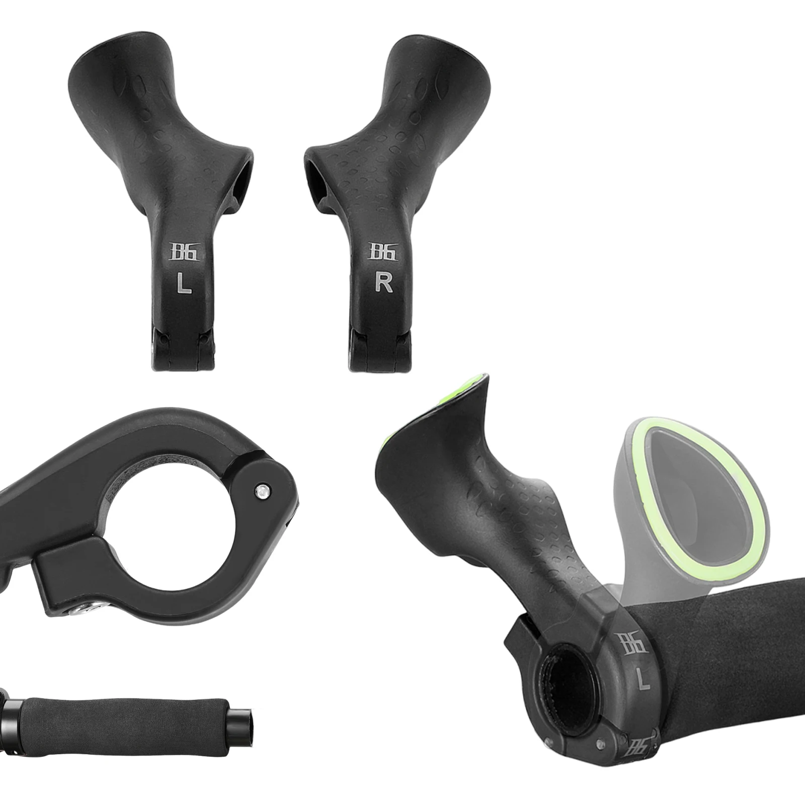 

Mountain Bike Fluorescent Grips Waterproof Adjustable Saddle Handlebars Bike Inner Handle Bar Grips MTB Road Cycling Accessories