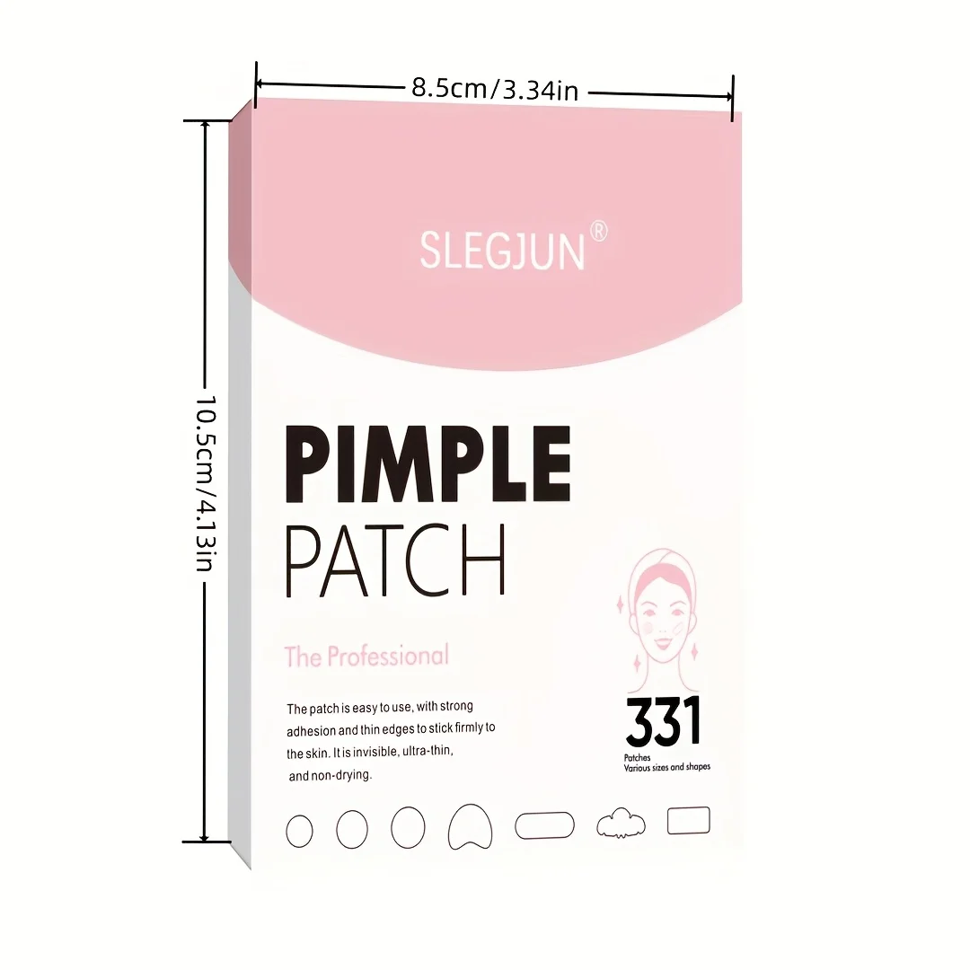 رقع بثرة كبيرة للوجه، رقع حب الشباب الغروانية المائية، أغطية زيت بأشكال متنوعة، قمر، شريط، مربع، مستطيل، شريط أنف