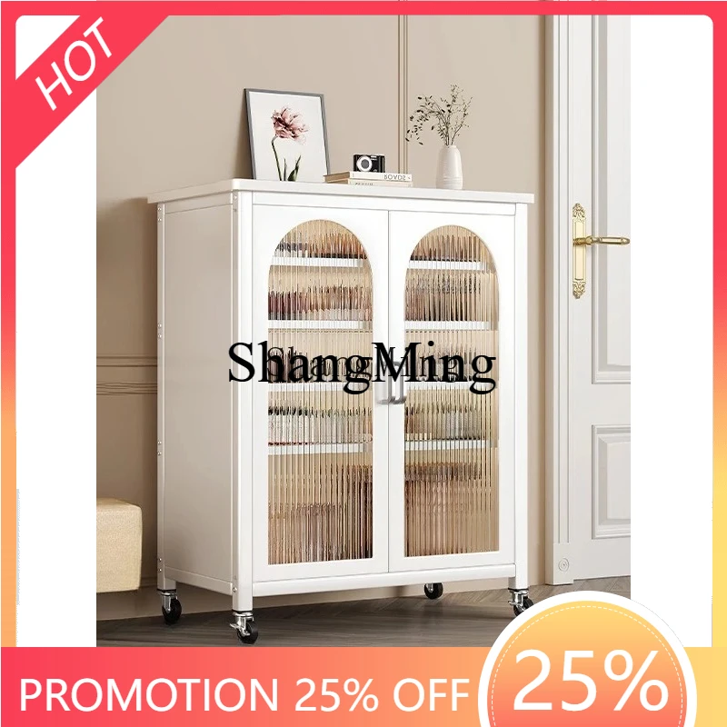 

SM shoe cabinet household entrance entrance entrance balcony shoe rack boot storage device multi-layer locker