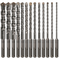 1Pc Concrete SDS Plus 5-16mm bit Cross Cutter head double auger Hammer 160mm Wall Brick Block Electric Hammer Masonry Bit