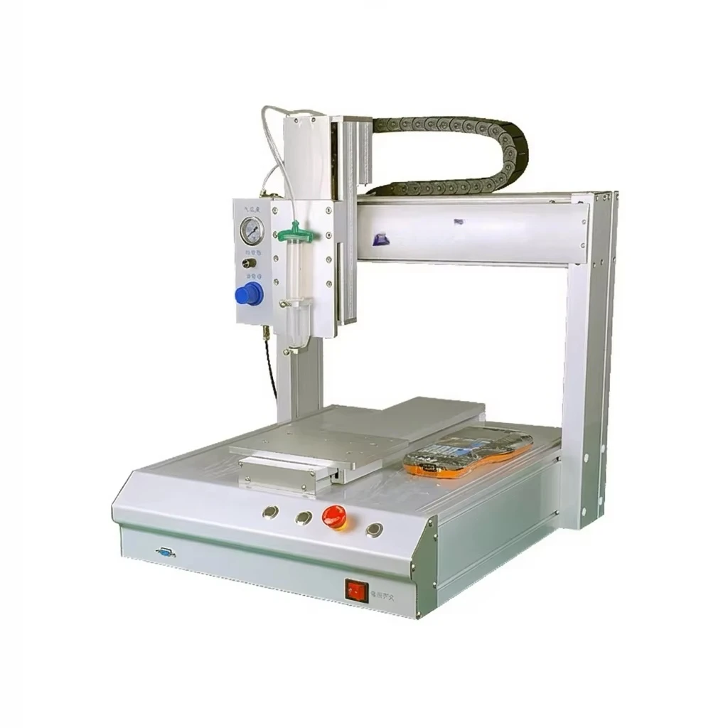 High Precision 3-Axis Servo Automatic Electric Heating Glue Dispensing  for AB UV Silicone 502 Hot Melt Adhesives