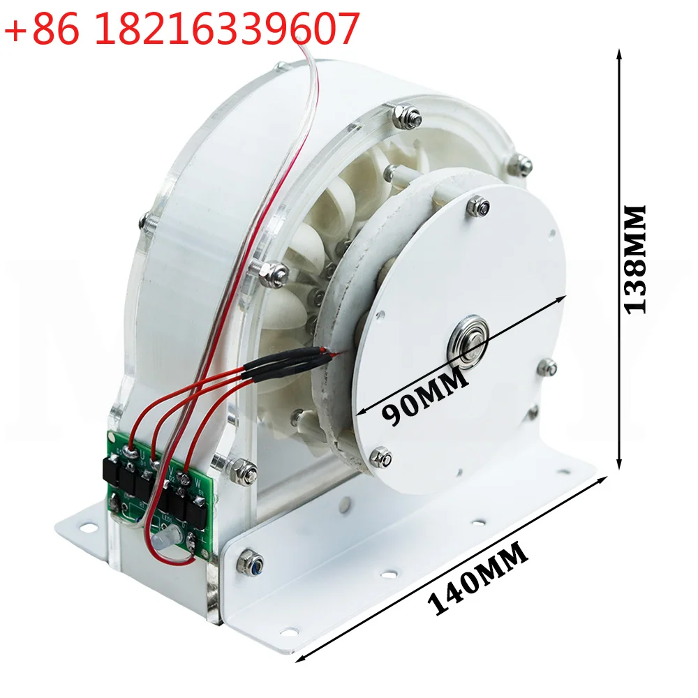 YAO High efficiency Pelton hydroelectric generator disk type coreless generator impact type hydroelectric generator