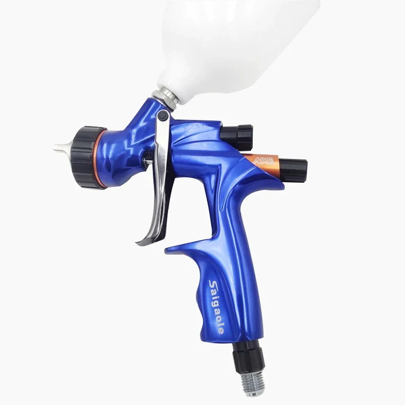 Saigaole Car spray gun High atomization Topcoat sheet metal Paint Water-based paint varnish NVE Pneumatic spray gun 1.3 Caliber