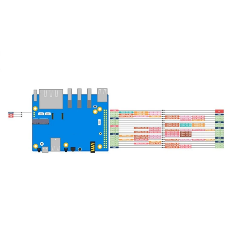 ファンラジエーター付きヒートボード,開発ボード,熱伝導,冷却金属,オレンジパイ5プラス