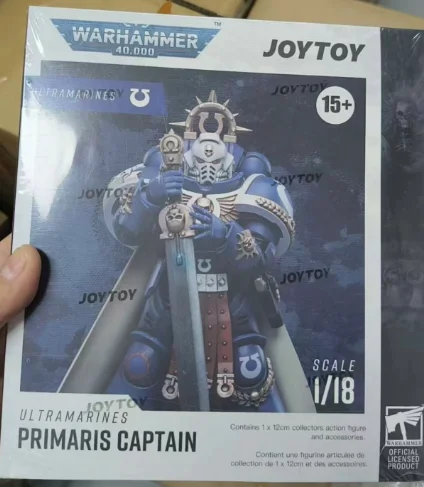 

JOYTOY Warhammer 40K UltramarinesPrimaris Captain 1/18 Action Figure Model Collection