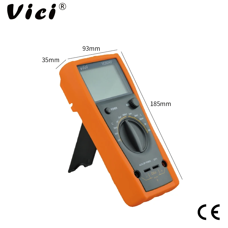 Vici VC6243+ Digital LC Meter High Precision 20H Inductance 2000uF Capacitance Measure LSI-circuit Capacitor Self-discharge