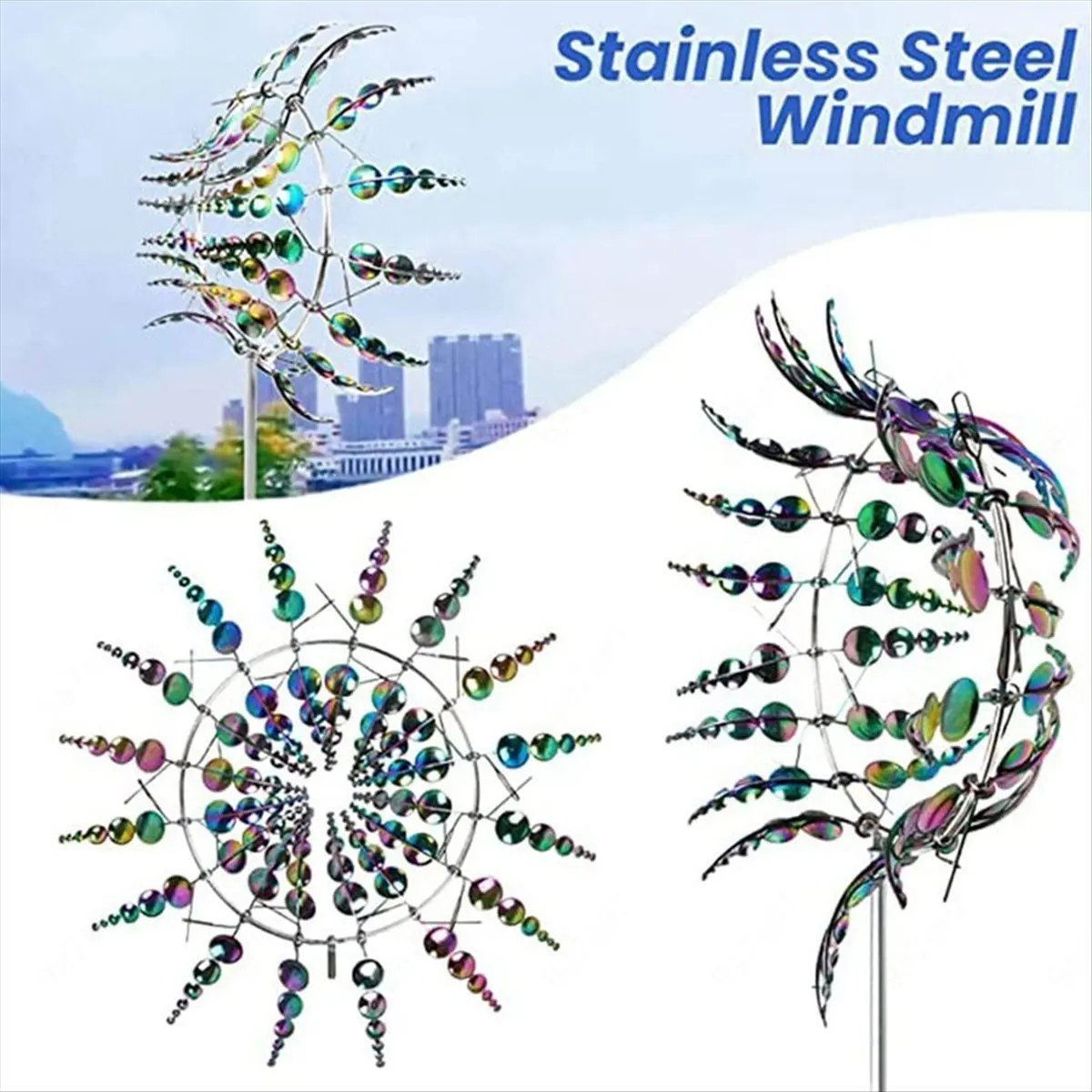 KSOL Magical Metal Wind Spinne - Gardening Tools B&M review and price