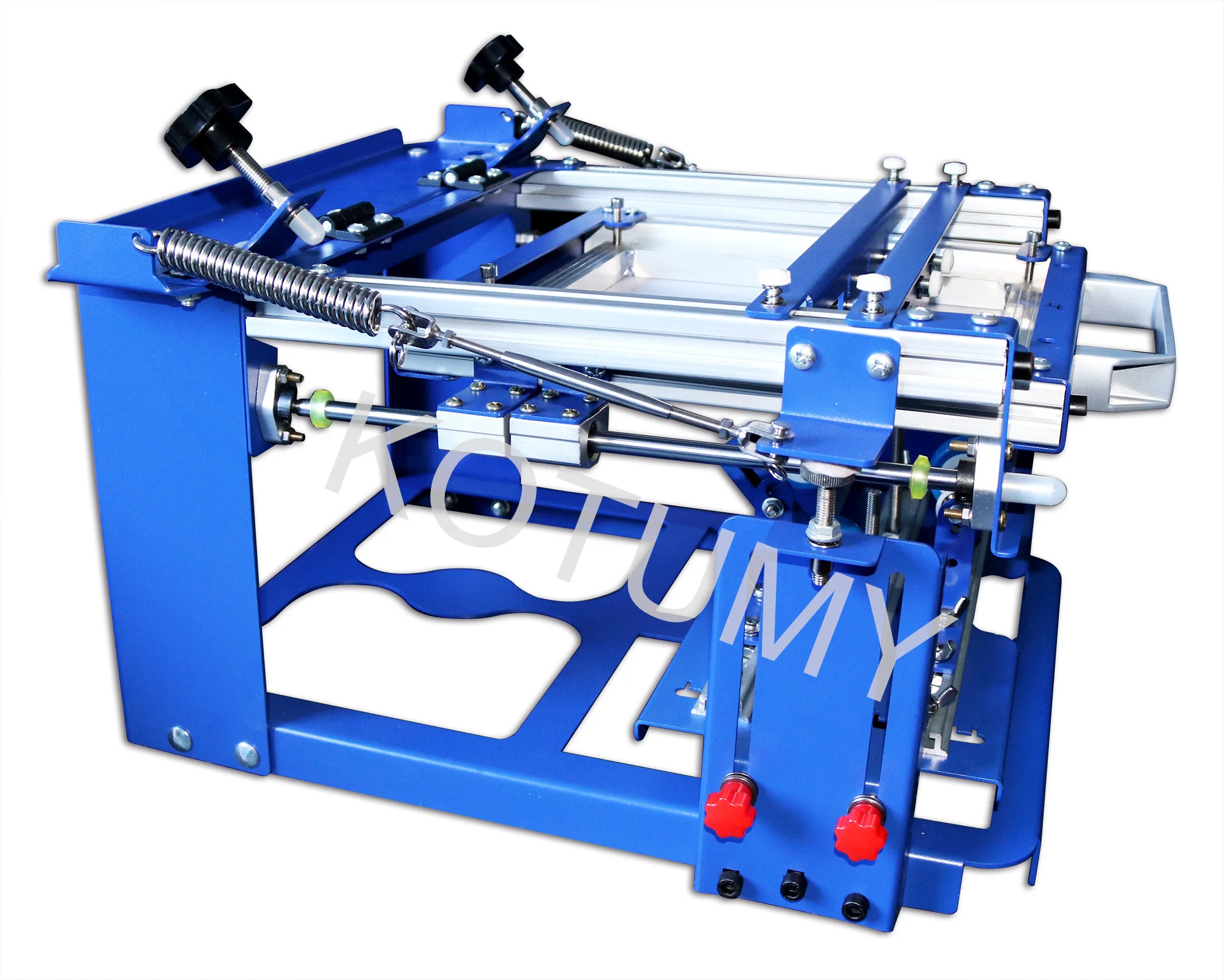 Curved Screen Printing Machine Press Silk Screen Printing Machine Screen Printing Station Use For Bottle Printing