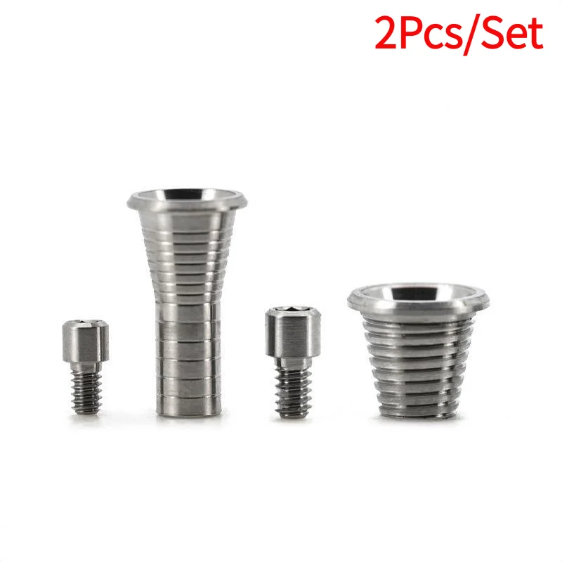 2Pcs/Set Multi-Unit Titanium Base Abutment CAD/CAM Grade 5 Ti-Base High Precision Implant Restoration For Dental Clinics & Labs.