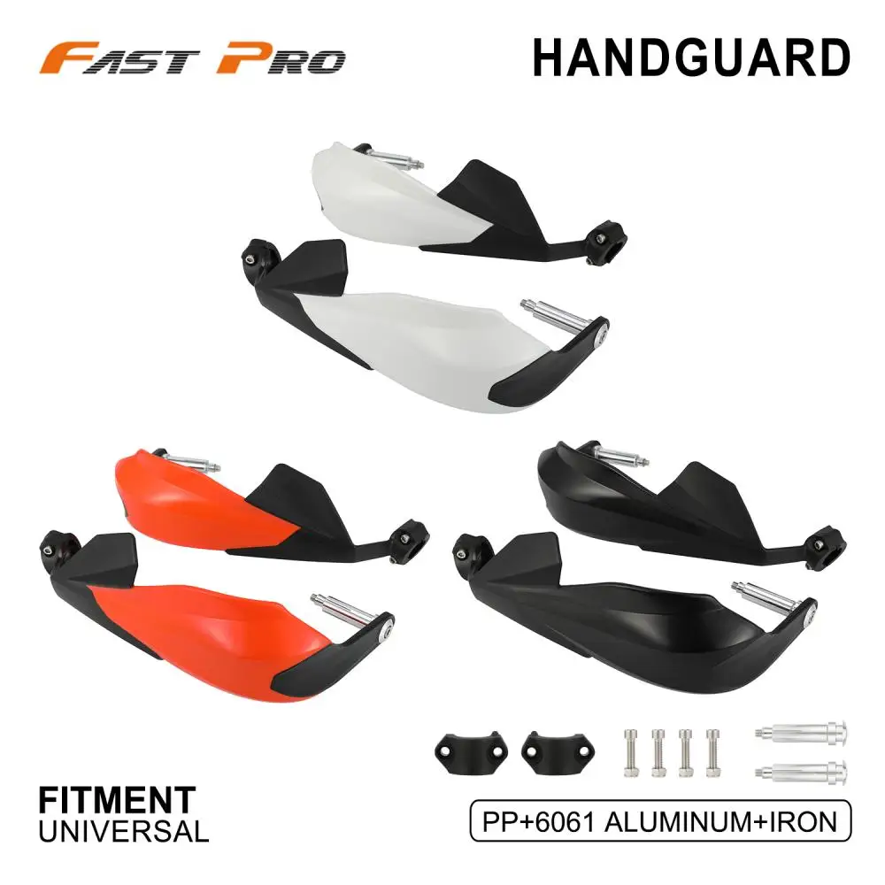 

Universal Motorcycle Hand Guards Handle Handguard Handlebar Protection Mounting Kit Set For KTM HONDA YAMAHA SUZUKI KAWASAKI