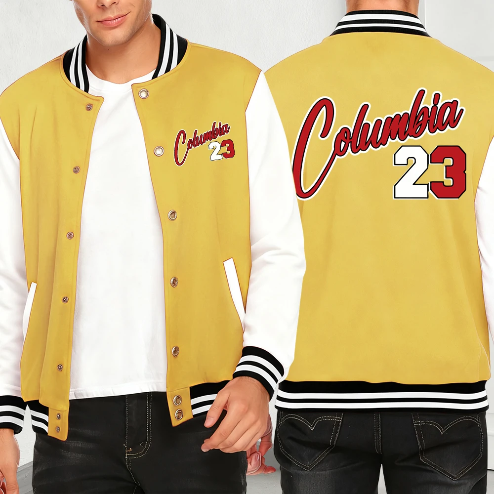 

Califirnia Letter Number 23, мужское пальто с логотипом Y2K, осенняя модная флисовая уличная одежда, повседневная куртка в стиле хип-хоп, бейсбольный трикотаж