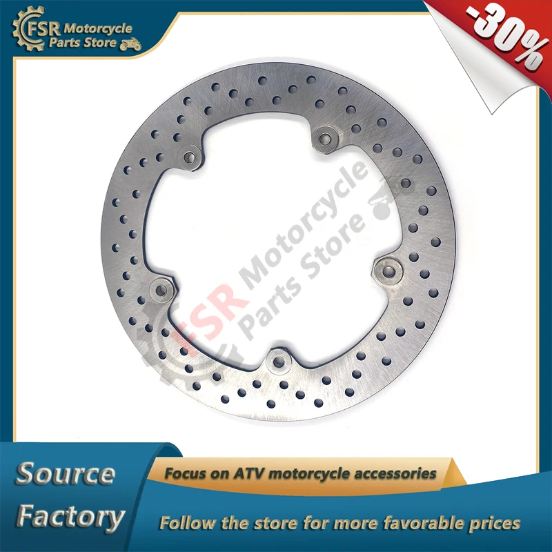 FRONT BRAKE ROTOR WITH RIVET,FOR BMW R 1200 GS 2007-2013 R1200GS ADVENTURE 2007-2013,P/N:34117711427,34 11 7 711 427