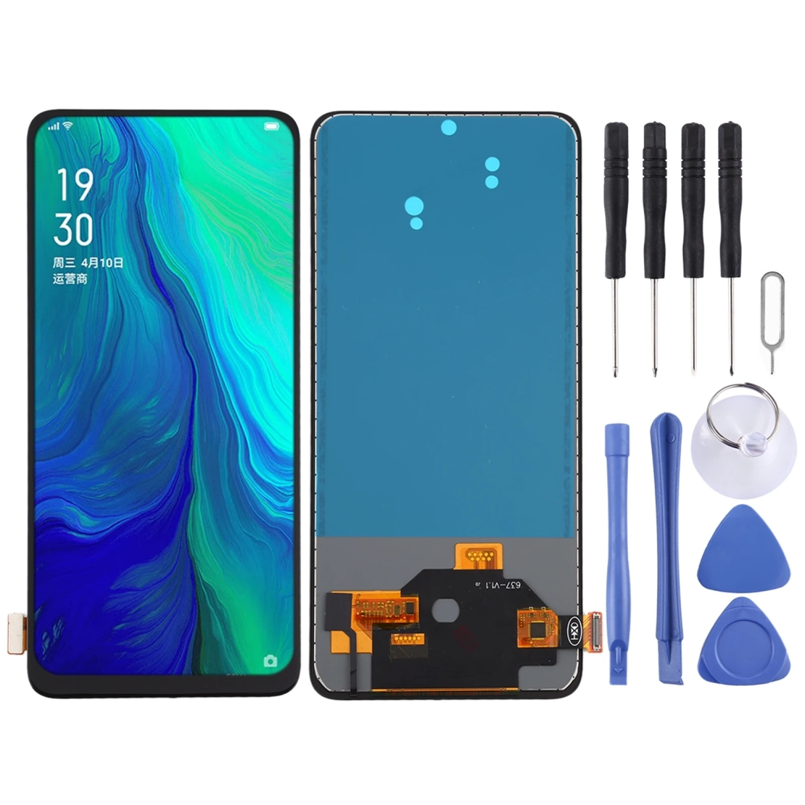 

TFT LCD Screen for OPPO Reno 10x zoom with Digitizer Full Assembly Display Phone LCD Screen Repair Replacement Part