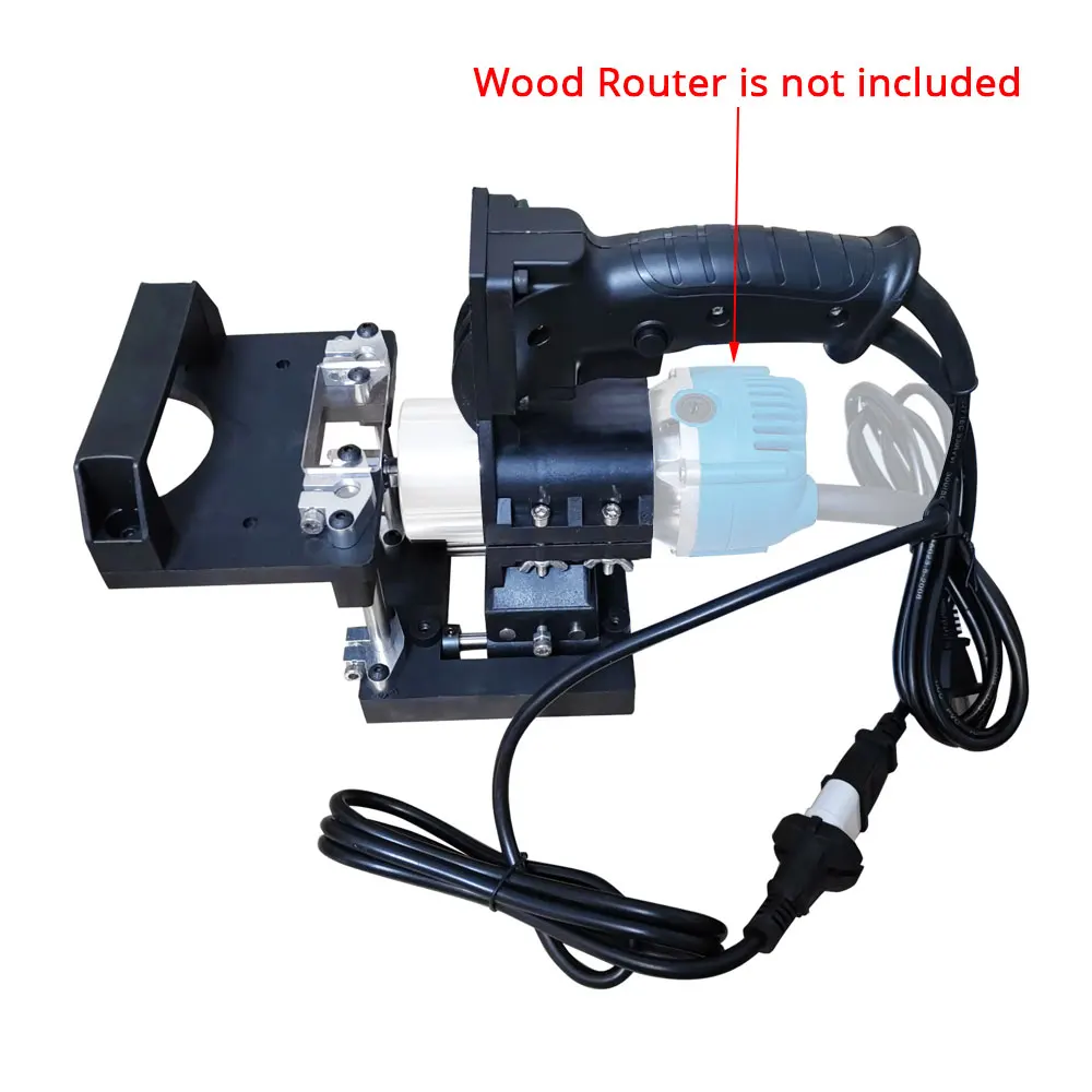 Mortising Jig For Woodworking Trimming Machine 2 in 1 Slotting Bracket Invisible Fasteners Punch Locator Linear Track DIY  Tools