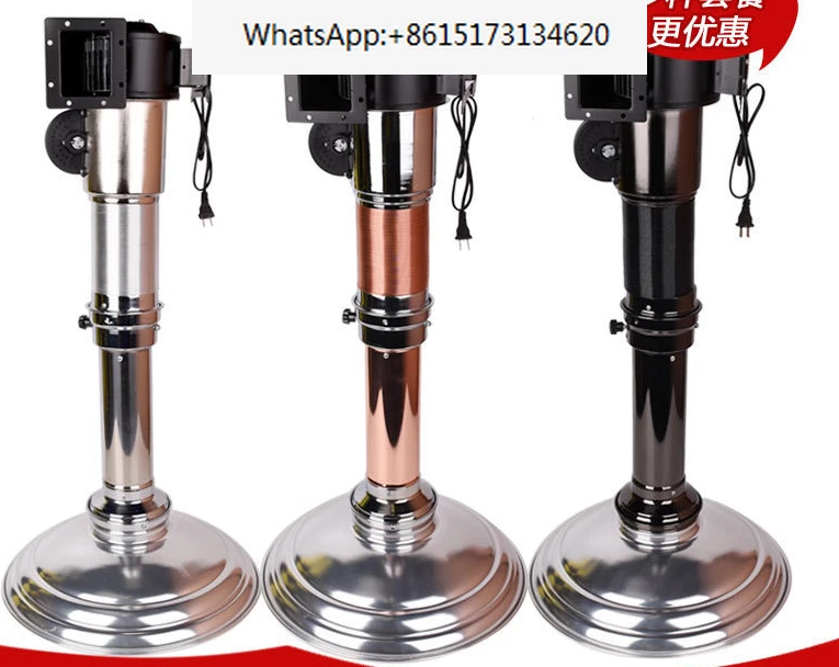 

Korean Style BBQ Exhaust Pipe Thickening Stretching Upper Smoke Tube Barbecue Shop Exhaust Hood Barbecue Fan Chimney