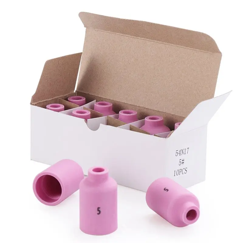 Kit de pièces de torche ABSJ, pour WP17/18/26, Compatible 41 pièces, couvercle d'anneau de buse de torche de soudage TIG, lentille à gaz, tasses en verre Pyrex 4-12Mm