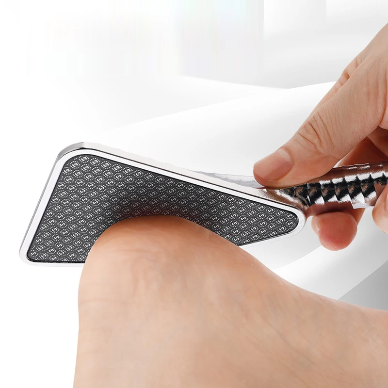 Pedra de moagem de arquivo de pé de vidro nano para remover pele morta e calosidades arquivo de pé moagem purificador pés rasp pedicure ferramenta