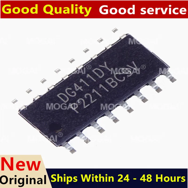 (5piece) 100% New DG411DY DG411 DG411DYZ sop-16