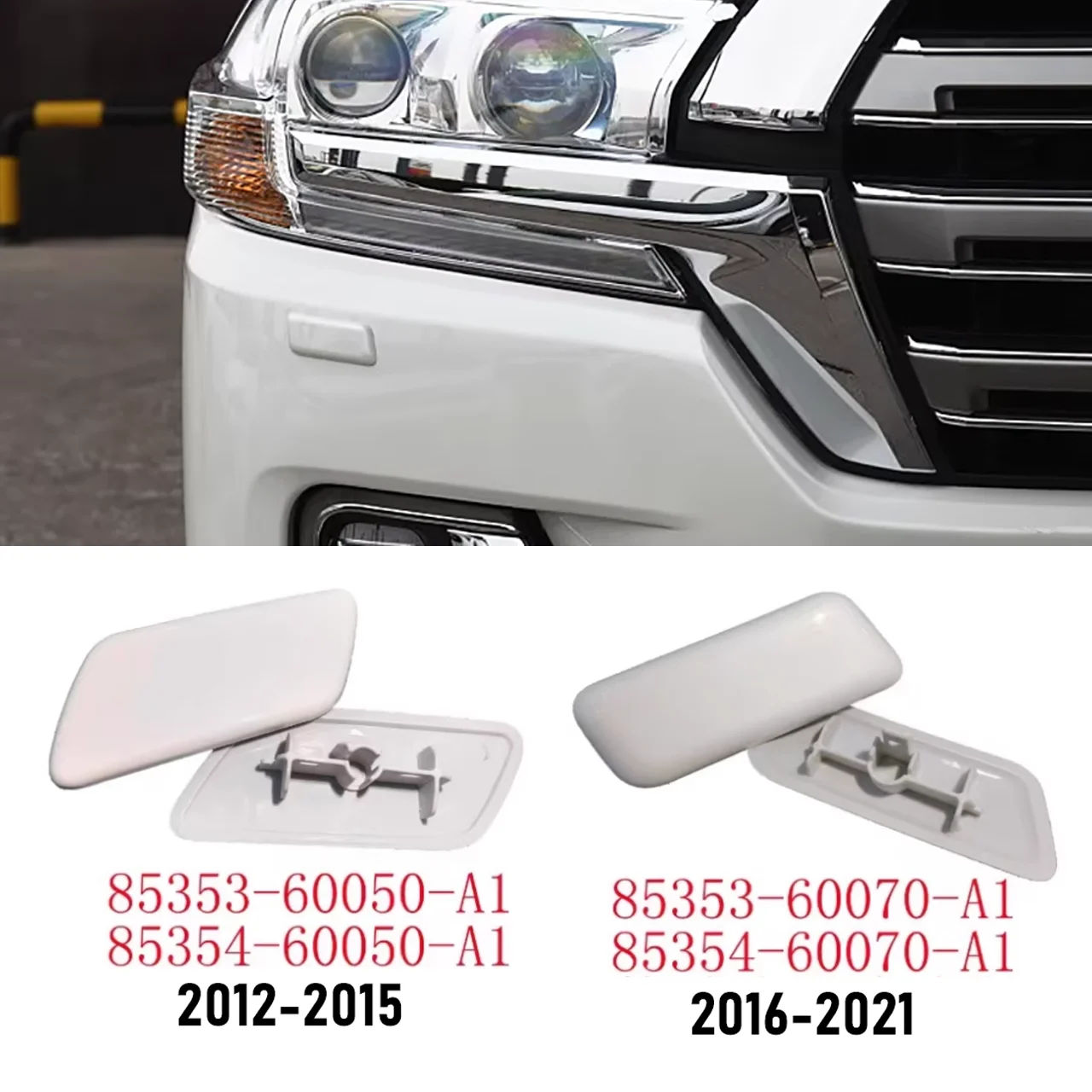1Pc Front Bumper He…