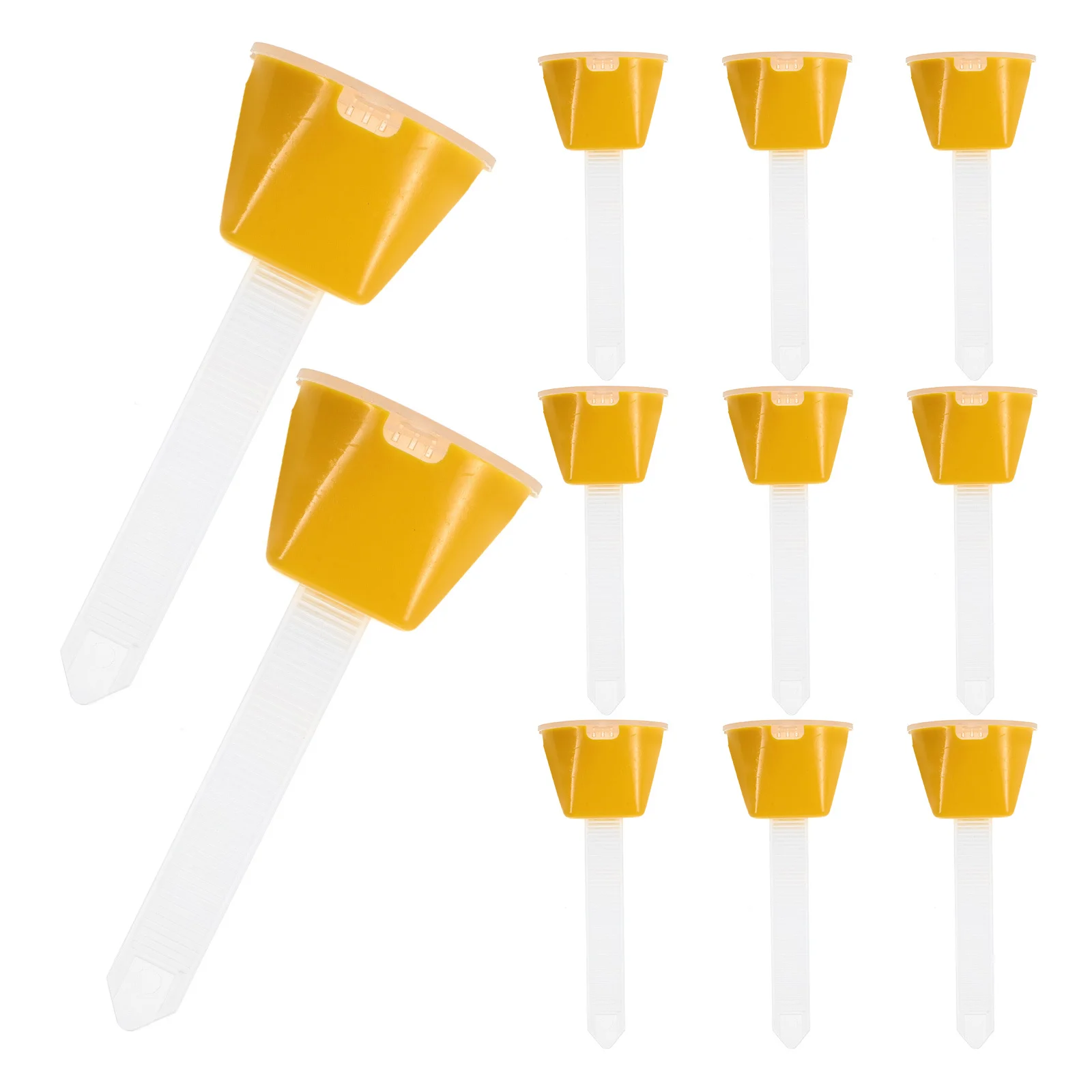 100Pcs Plastic Leveling Pins for Fast Efficient Ceramic Tile Installation with Uniform Joints and No