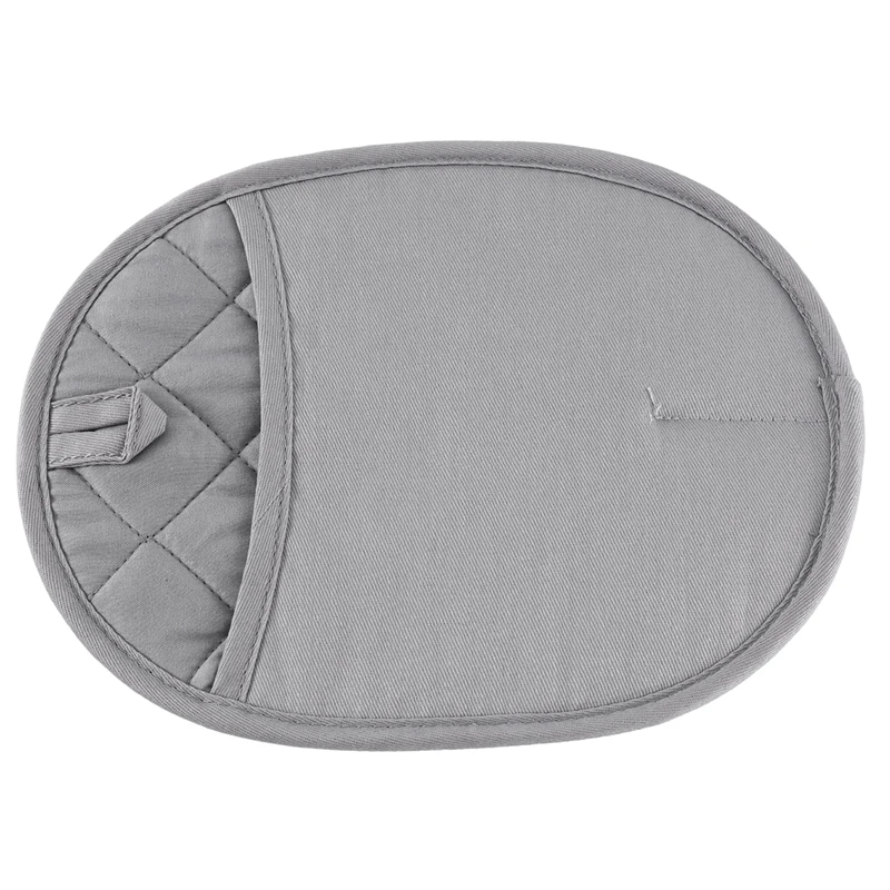 Luvas De Algodão Isoladas, Conjunto de clipes de mão de silicone, Forno microondas Almofada de isolamento de cozinha