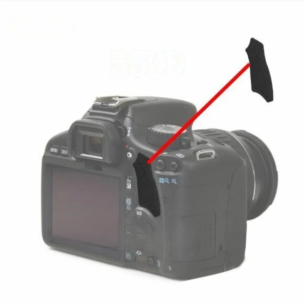 غطاء خلفي مطاطي جديد لكانون 550d المتمردين t2i kiss x4 الرقمية