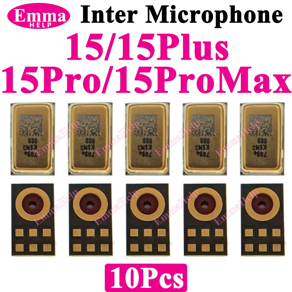 10Pcs Speak Microphone Inner for iPhone 11 12 13 14 15 Pro Max X XS XR 7 8 Plus for ipad 3 4 5 Chip Fix Parts On Flex Cable image 2