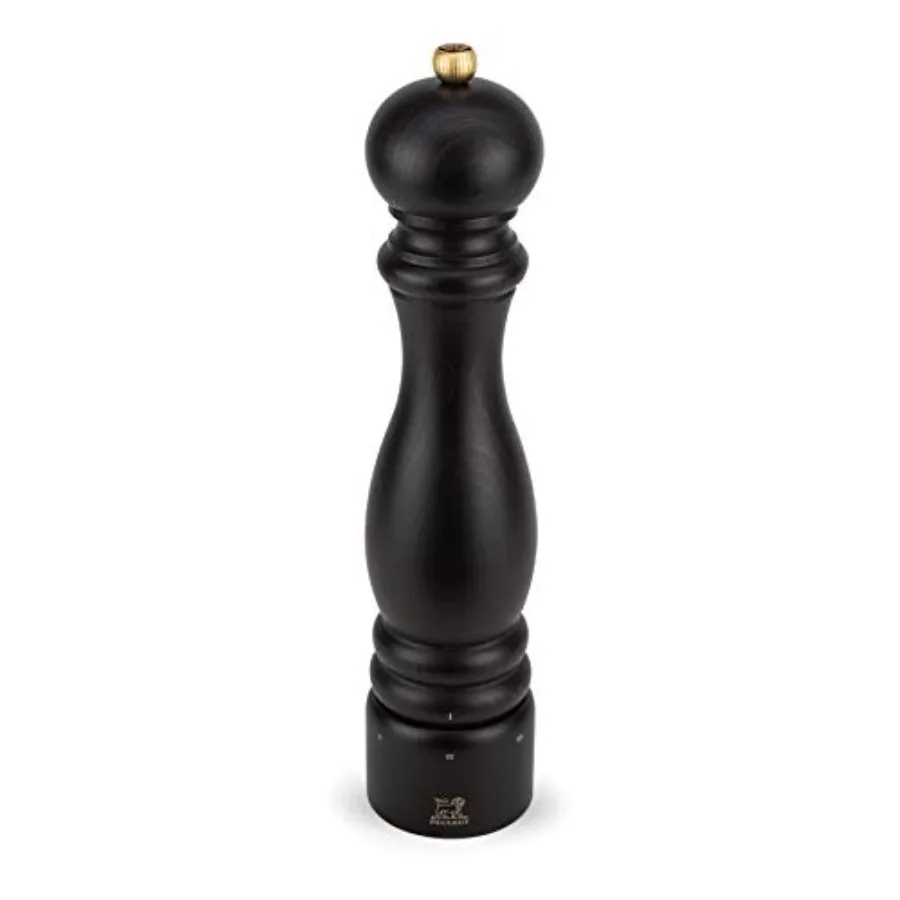 

Paris u'Select Manual Pepper Mill - Adjustable Grinder - PEFC Certified Beechwood 30 cm - 12 in. Chocolate