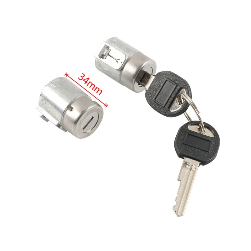 

Durable Exterior Door Handles W/Lock Cylinder Keys For Suburban Tahoe C1500 1995-2000 For GMC Yukon 15742229 15742230