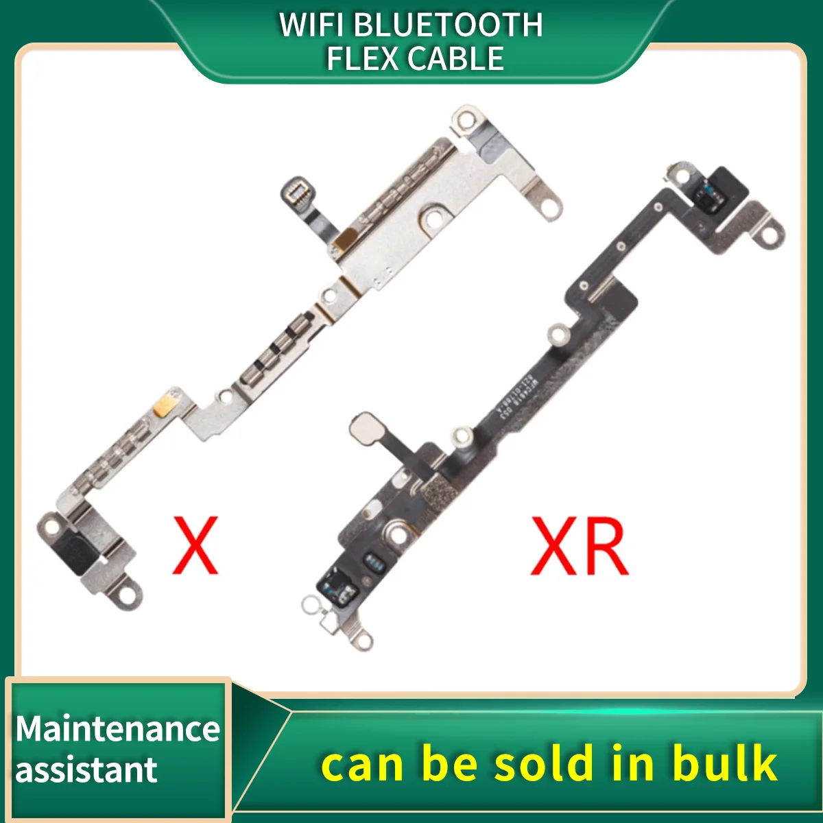 

Wifi Bluetooth Flex Cable for iPhone X XR Wireless Charging Port charger Antenna Signal Parts