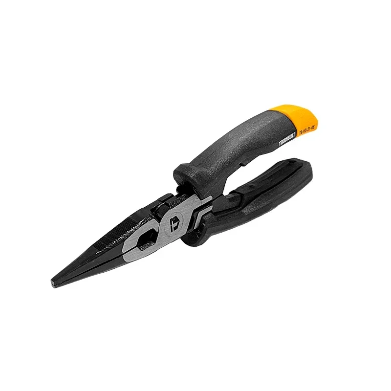 6-inch multifunctional pointed nose pliers, construction site cables, household use, TOUGHBUILT, Topbound tools