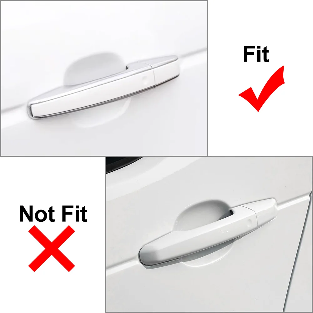 1Pcs Exterior Rear Door Handle Cover Cap For Discovery 5 Range Rover Sport Evoque For Jaguar XE T2H24751NAK LR038477