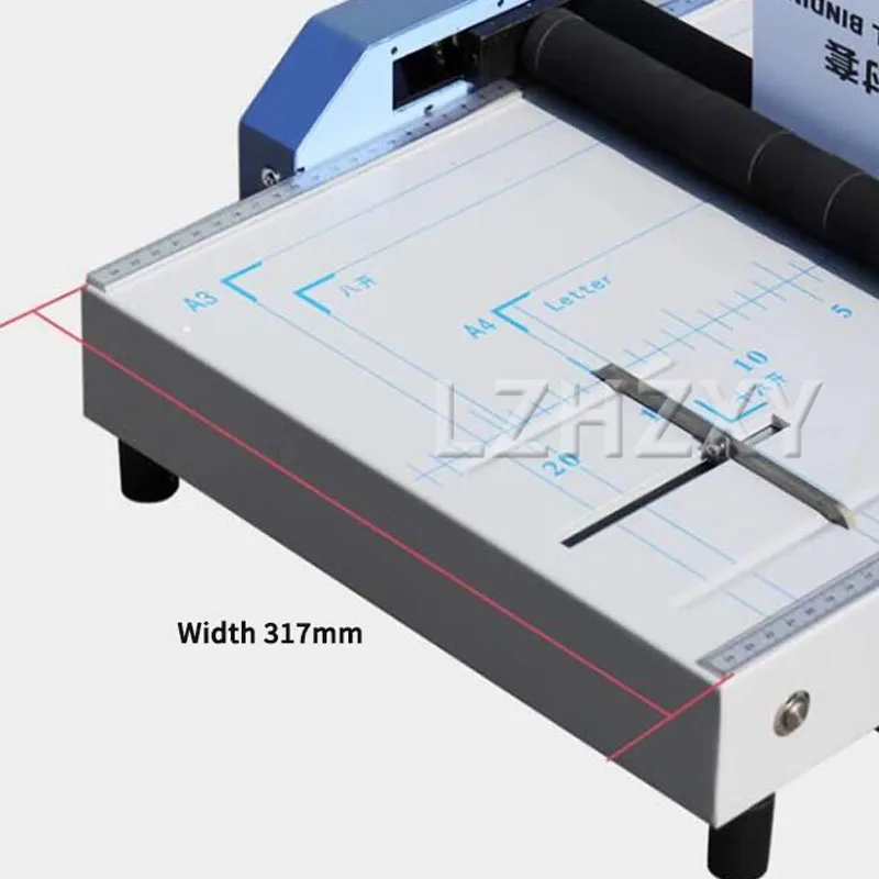 Grapadora eléctrica plegable A3/A4, máquina de plegado de tarjetas, páginas a Color, 220V/110V