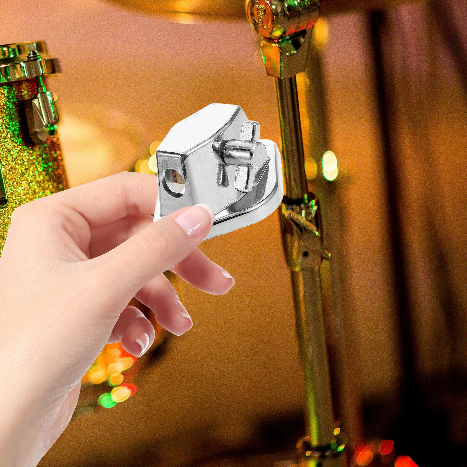 

Floor Tom Leg Bracket For Rack Legs Bass Drum Leg Mount Snare Drum Stands Hardware Kit Adjustable Metal Shockproof Washer