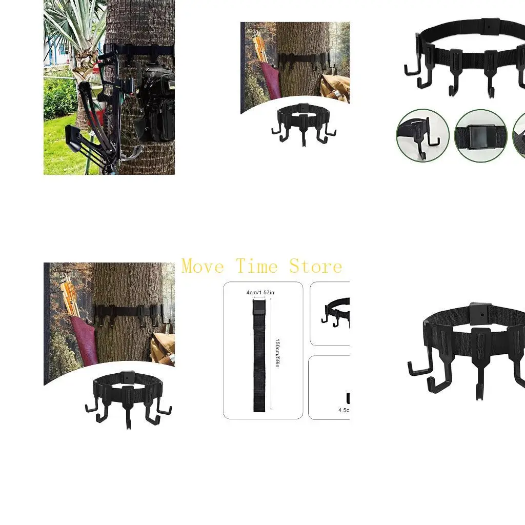 

Крючок для вешалки 92ME, подставка для дерева, вешалка для снаряжения для охотничьего снаряжения