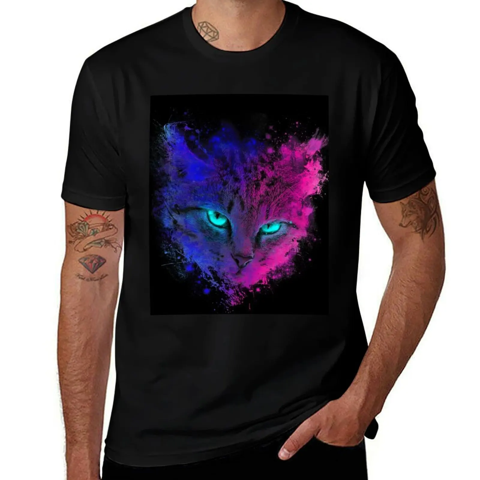 

Space Gaze T-Shirt animal prinfor boys essential t shirt tops designer shirts t shirt for men