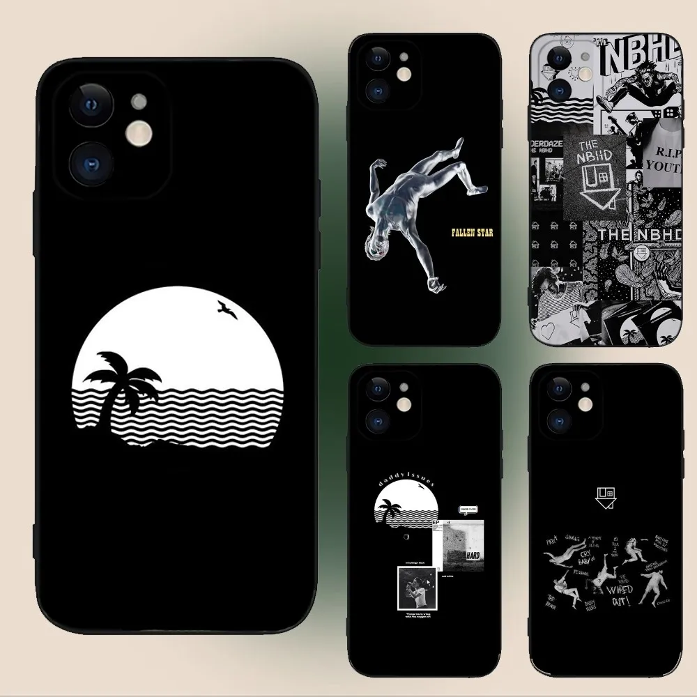 

Band The Neighbourhood TNBH Phone Case For iPhone 15,14,13,12,11,Plus,Pro Max,XS,X,XR,SE,Mini,8,7 Soft Silicone Black Cover