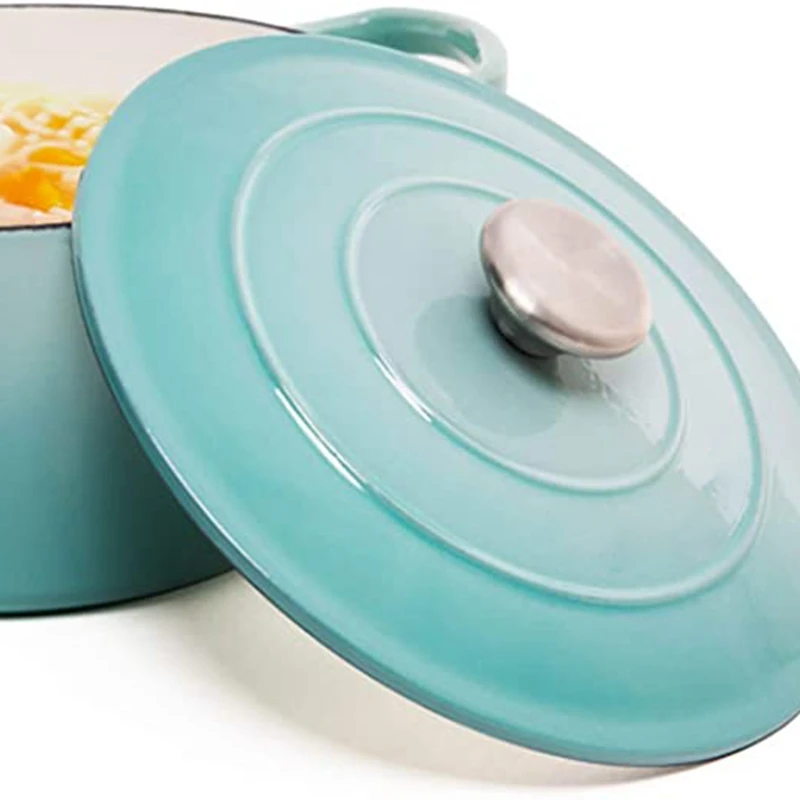 Maniglia A01V, maniglia di ricambio in acciaio inossidabile per pentola e altri forni olandesi in ghisa smaltata 5X2,6 cm